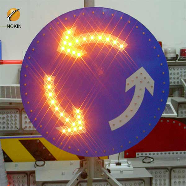 solar-powered traffic signs