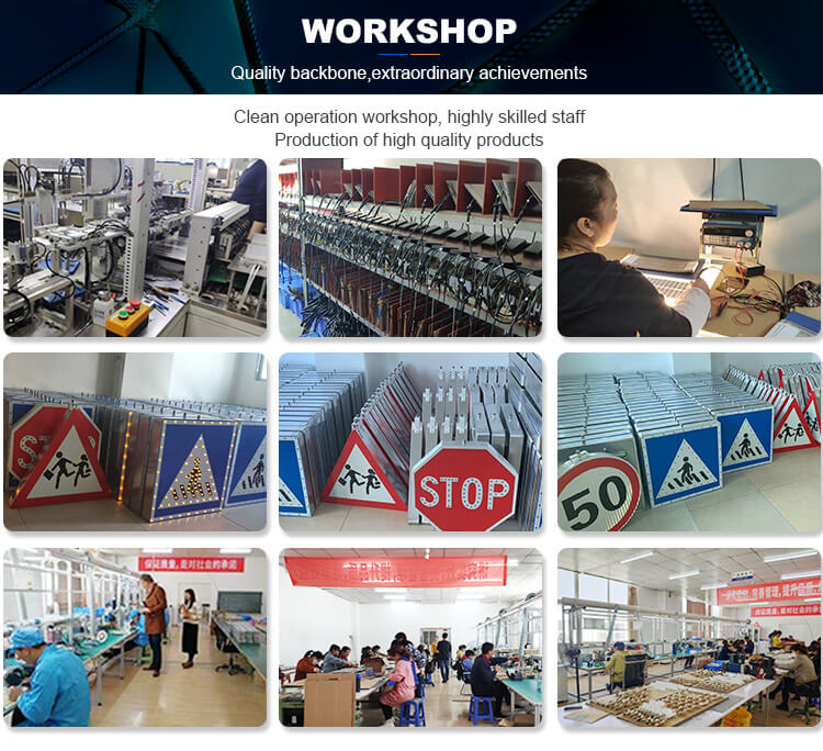 solar traffic sign factory