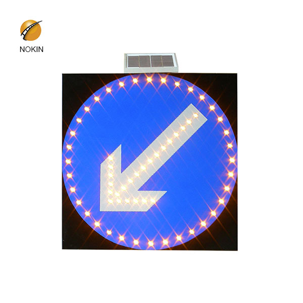 Solar Traffic Sign Keep Right/Keep Left