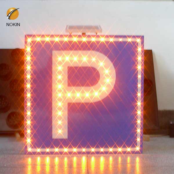 Solar Traffic Sign Parking